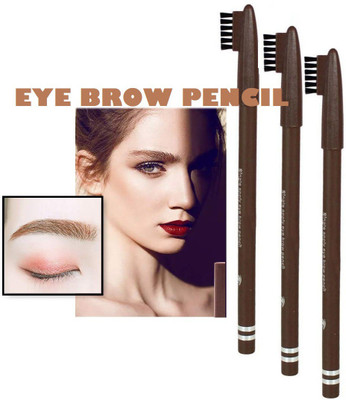 Yuency Brown eye brow enhancer smooth finish water proof(brown)