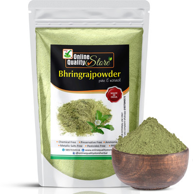 Online Quality Store Herbal Bhringraj Powder For Hair_400g(400 g)
