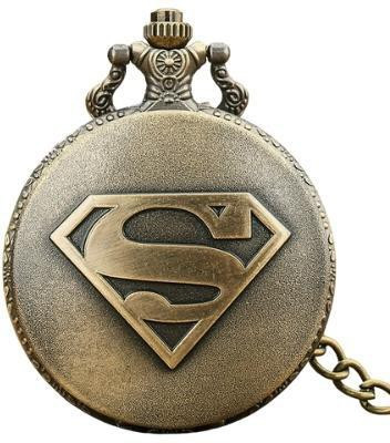 RainSound Superman Design Pocket watch Key Chain