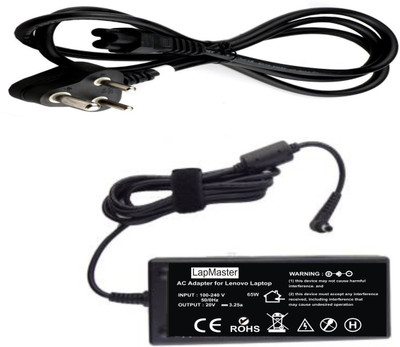 LAPMASTER 5.5*2.5mm Laptop AC Adapter 65 W Adapter(Power Cord Included) 65 W Adapter(Power Cord Included)