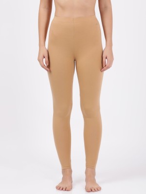 JOCKEY Ankle Length Western Wear Legging(Beige, Solid)