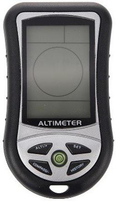 Real Instruments DS302 8 in 1 Multifunction Digital Altimeter With Compass Barometer And Forecast Non-magnetic Electronic Level(10 cm)