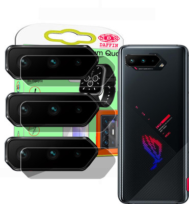 DAFFIN Back Camera Lens Glass Protector for ASUS ROG 5s,(Pack of: 3)