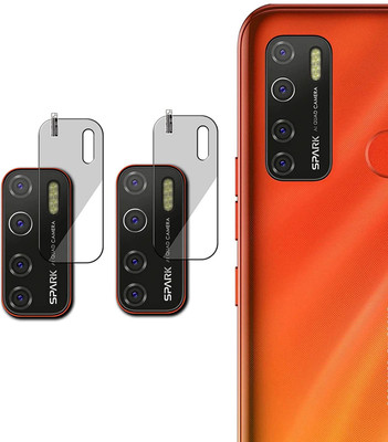 EJZATI Back Camera Lens Glass Protector for TECNO SPARK 5 PRO(Pack of: 2)