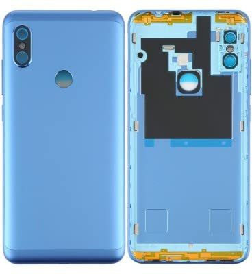 Purplesavvy Xiaomi Redmi Note 6 Pro Back Panel(Blue)