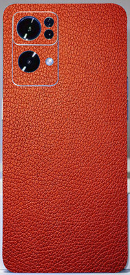 AsSkin Oppo Reno 7Pro 5G Mobile Skin(Ultra Super Red Leather Skin With High Matte Finish.)