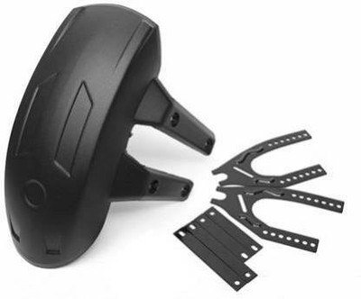 meenu arts Rear Mud Guard For Universal For Bike Universal For Bike 2015(Black)