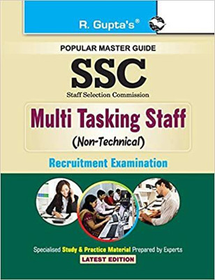 SSC: Multi Tasking Staff (Non-Technical) Paper I & II Recruitment Exam Guide: Multi Tasking Staff (Non-Technical) Exam Guide (Popular Master Guide) Paperback(paperpack, R Gupta's) SSC: Multi Tasking Staff (Non-Technical) Paper I & II Recruitment Exam Guide: Multi Tasking Staff (Non-Technical) Exam Guide (Popular Master Guide) Paperback(paperpack, R Gupta's)