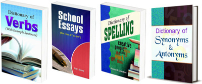 English Language Series - ( Dictionary Of Verbs, Synonyms And Antonyms, Spelling & High School Essays ) Sets Of 4 Books(Hardcover, Harmik Vaishnav, Anil Mishra, N.C. Sinha, Pramod K. Chaudhari) English Language Series - ( Dictionary Of Verbs, Synonyms And Antonyms, Spelling & High School Essays ) Sets Of 4 Books(Hardcover, Harmik Vaishnav, Anil Mishra, N.C. Sinha, Pramod K. Chaudhari)