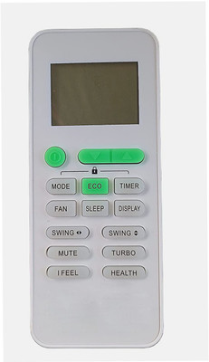 BhalTech VE-242 Compatible for Lloyd AC TCL AC Remote Controller(White)