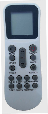 BhalTech 125 Compatible for  Azure AC Remote Controller(White)