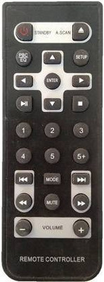 Akshita CAR LONG Compatible For CAR DVD Remote Control PIONEER Remote Controller(Black)