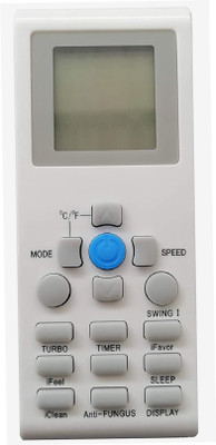 BhalTech 171  Compatible for  VIDEOCON AC Remote Controller(White)