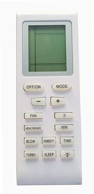 BhalTech 18 Compatible for  Lloyd AC Remote Controller(White)