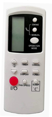 BhalTech VE-190 Compatible for  HAIER AC Remote Controller(White)