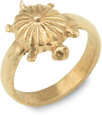 Naveen metal works Panchaloha/Impon ring for Men and Women - Tortoise Alloy Ring