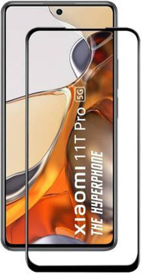 DMJHP Edge To Edge Tempered Glass for Xiaomi 11T Pro 5G(Pack of 1)