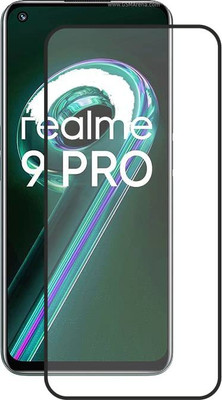 MOBIGENIX Edge To Edge Tempered Glass for REALME 9 PRO(Pack of 1)