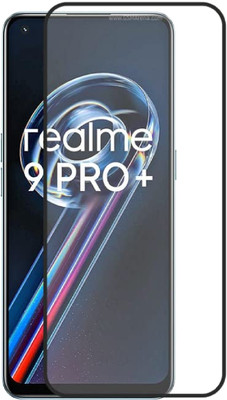 ISAAK Edge To Edge Tempered Glass for Realme 9 Pro + 5G Edge to Edge, Full Glue, 11D Tempered Glass(Pack of 1)