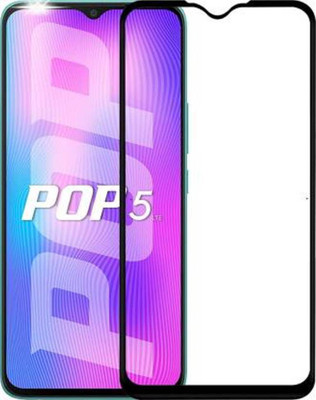 DMJHP Edge To Edge Tempered Glass for Tecno Pop 5 LTE(Pack of 1)