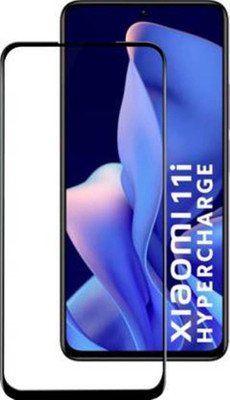 DMJHP Edge To Edge Tempered Glass for Xiaomi 11i Hypercharge 5G(Pack of 1)