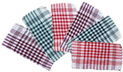 INDRAMANSHHA SEBO-10PS/kitchin napkin-37 Multicolor Cloth Napkins(10 Sheets)