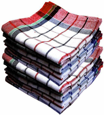 INDRAMANSHHA SEBO-10PS/kitchin napkin-13 Multicolor Cloth Napkins(10 Sheets)