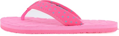 Sparx Women Flip Flops(Pink , 4)