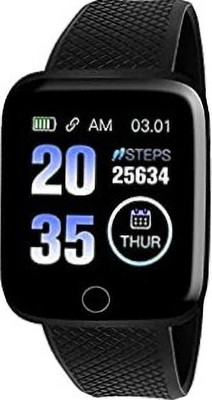 Malhotra enterprises ID116 NEW MULTIPLE SMART BRACELET FITNESS HEALTH BAND WITH SENSOR Smartwatch(Black Strap, FREE SIZE)