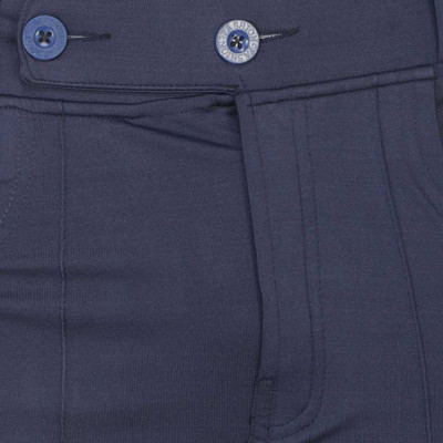 PS Traders Solid Men Blue Track Pants