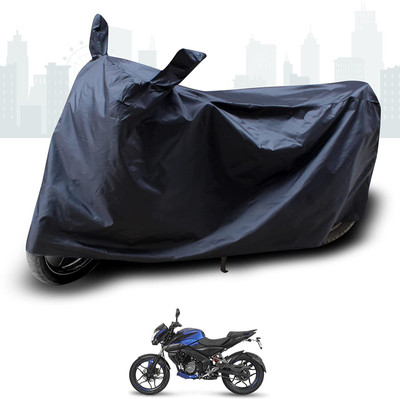 KEDIT Two Wheeler Cover for Bajaj(Pulsar NS125, Black)