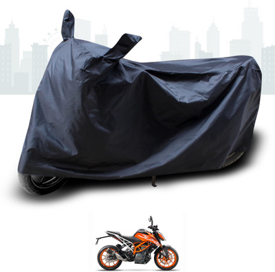 KEDIT Two Wheeler Cover for KTM(Duke 390 ABS, Black)