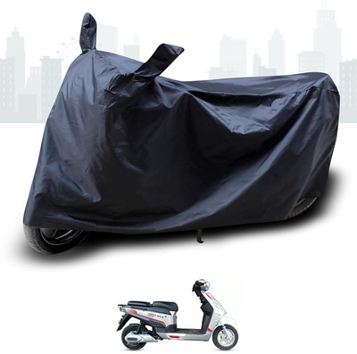 KEDIT Two Wheeler Cover for Hero(Electric NYX e5, Black)