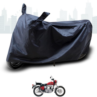 KEDIT Two Wheeler Cover for Royal Enfield(Electra 4S, Black)