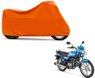 PRPaccessories Two Wheeler Cover for Hero(HF Deluxe BS6, Orange)