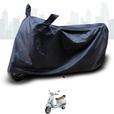 KEDIT Two Wheeler Cover for Vespa(Vespa SXL, Black)