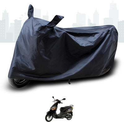 KEDIT Two Wheeler Cover for Hero(Electric Zippy, Black)