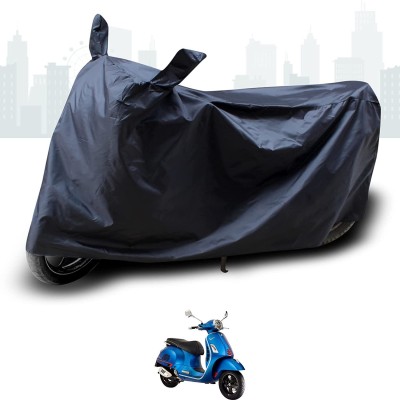 KEDIT Two Wheeler Cover for Vespa(Vespa SXL 125, Black)