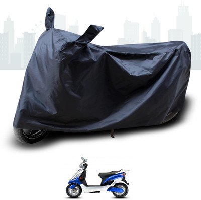 KEDIT Two Wheeler Cover for Hero(Electric Maxi, Black)