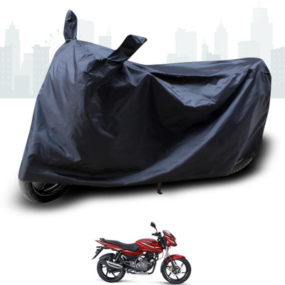 KEDIT Two Wheeler Cover for Bajaj(Pulsar AS 150, Black)