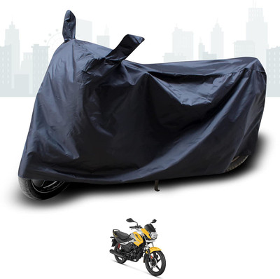 KEDIT Two Wheeler Cover for Hero(Passion Pro i3S, Black)