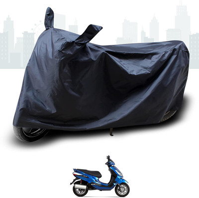KEDIT Two Wheeler Cover for Bajaj(Blade 125, Black)