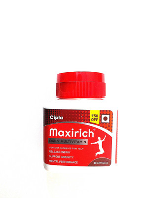 Maxirich daily multivitamin(30 Capsules)