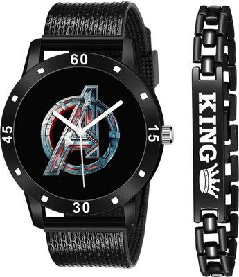 BRAIN WATCH NEW LETEST WATCH & BRACELET COMBO Analog Watch  - For Men