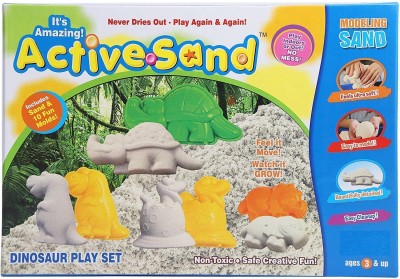 ARNIYAVALA Active Sand Dinosaur Play Set for Kids