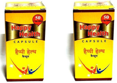 Dr. Biswas HAPPY HEALTH CAPSULE (PACK OF 2)(Pack of 2, 50 Capsules, 50 Capsules)