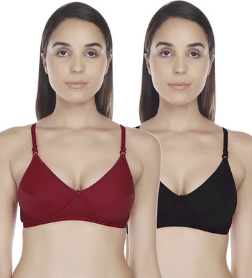 DISCRETE CREATION Women Full Coverage Non Padded Bra(Multicolor)