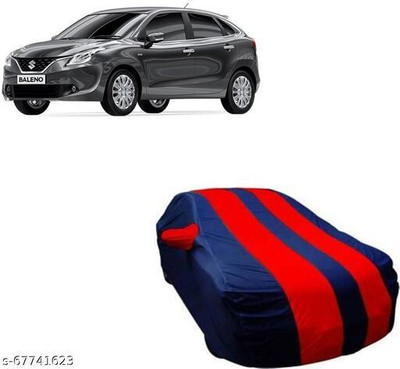 ARB Car Cover For Maruti Suzuki Baleno (With Mirror Pockets)(Blue, Blue)