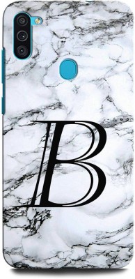 INTELLIZE Back Cover for SAMSUNG Galaxy M11 B, B LETTER, B ALPHABET, DESIGN(Multicolor, Hard Case, Pack of: 1)