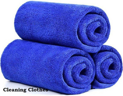 PVA Highly Absorbent Dual Sided, Extra Thick Microfiber Cloth 300 GSM Pack of 4 Wet and Dry Microfiber Cleaning Cloth(4 Units)